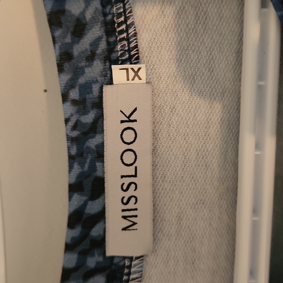 Miss look Denim like sweater. Never worn. - Picture 3 of 3